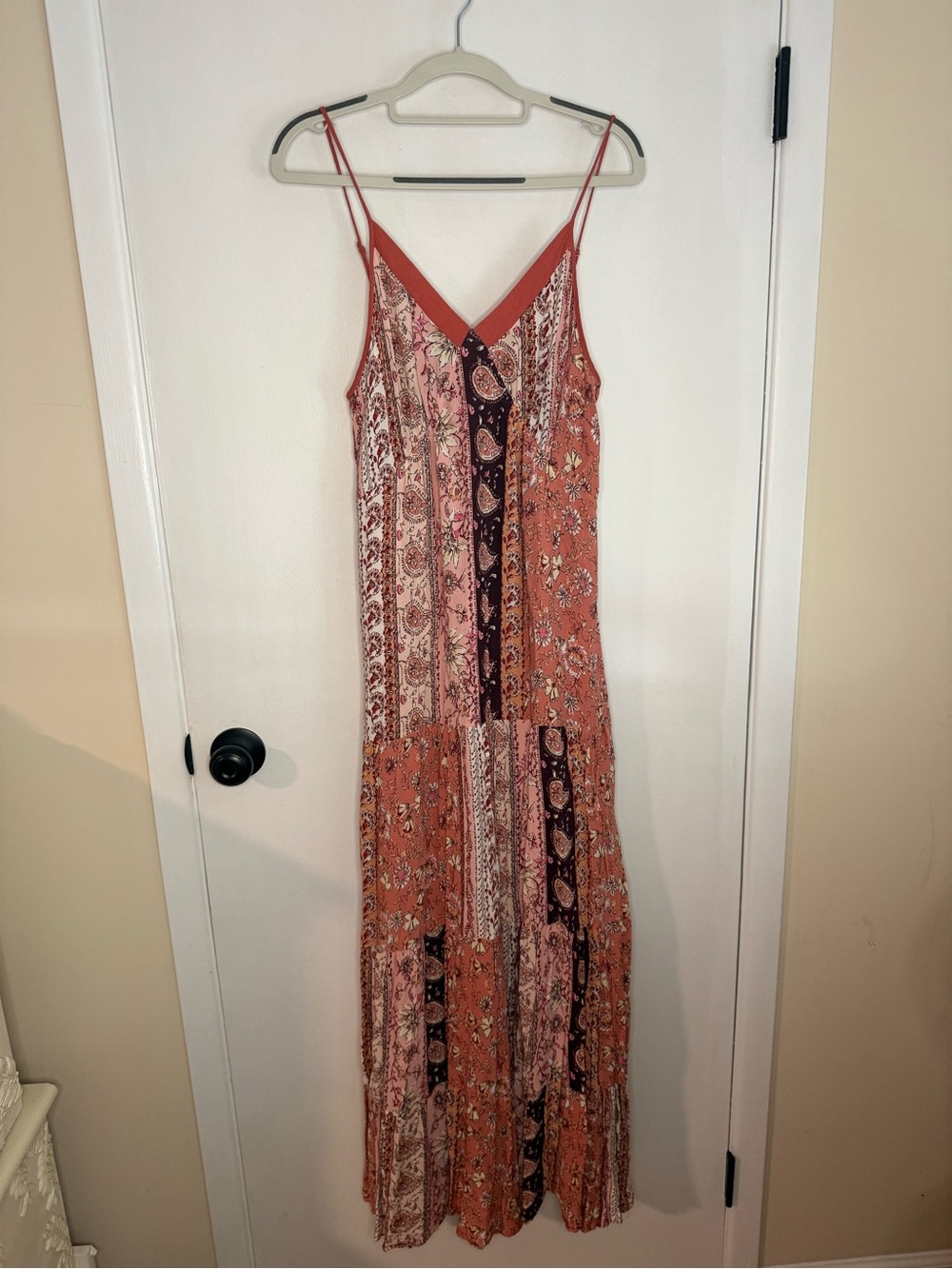 Floral Patchwork Maxi Dress